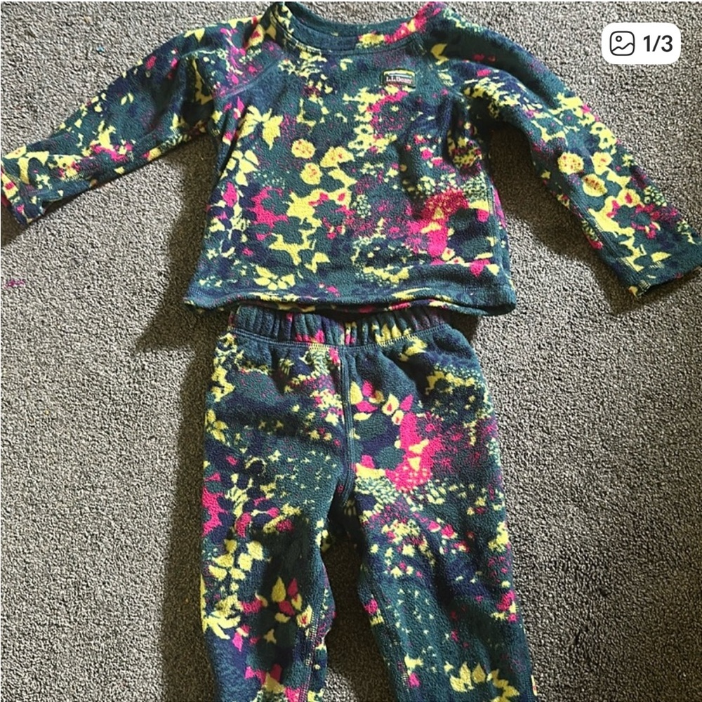 Toddler fleece set